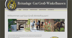 Desktop Screenshot of gut-sonnenhof.de